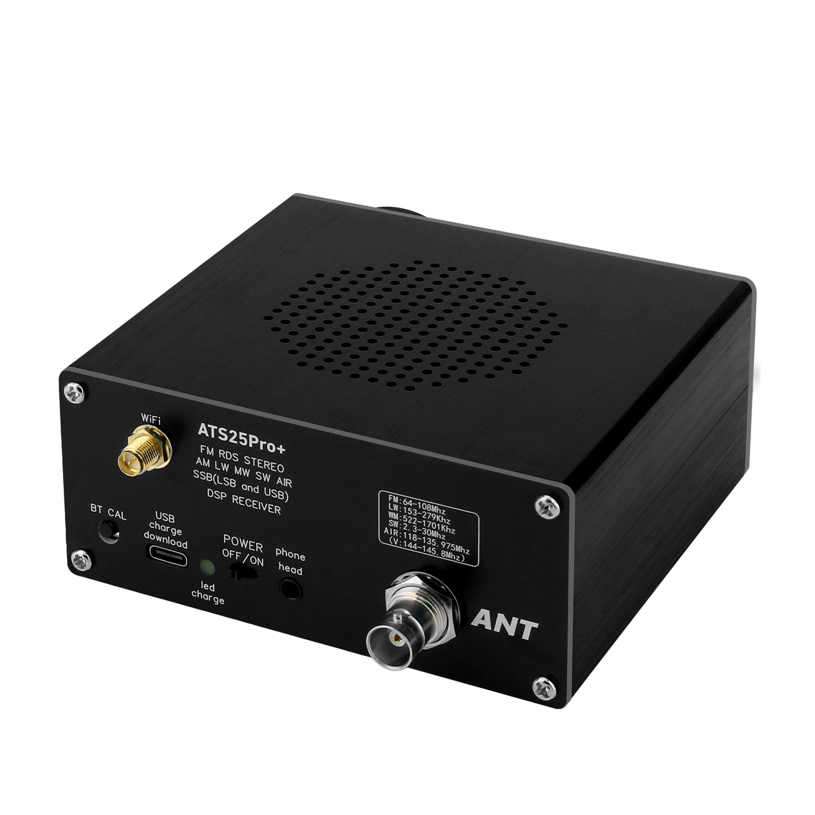 HAMGEEK ATS25 Pro+ SDR Receiver: Aviation Band & SW Radio Receiver