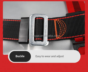 Escalada arnês segurança corpo inteiro arnês para trabalhar no telhado - Product Image 6