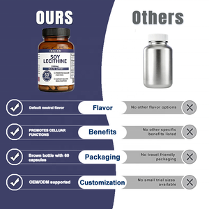 <span class=keywords><strong>Softgel</strong></span> <span class=keywords><strong>Lecithin</strong></span> Kedelai 2100mg-Meningkatkan Fungsi Seluler Mendukung Fungsi Otak yang Sehat-60 <span class=keywords><strong>Softgel</strong></span> Dewasa 475mg Per Sajian - Product Image 6