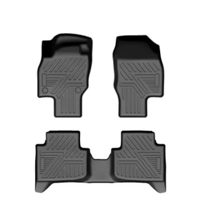 Tapis de sol de voiture en TPE imperméable de haute qualité, design 5D, marque Strength Factory KQD, pour Volkswagen T-CROSS 2019-2024 - Product Image 1