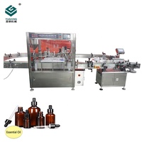 Machine de remplissage et de capsulage rotative automatique 30 ml 50 ml 100 ml de parfum bouteille en verre gouttes pour les yeux huile essentielle