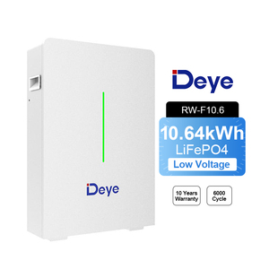 Deye RW-F10.6 51.2V 208Ah 10.64kWh 10kWh カスタムLiFePO4バッテリー - Product Image 1