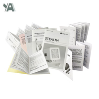 Carpetas de Papel para Documentos Comerciales con Tamaño Personalizado, Laminación Resistente a los Arañazos, Grabado en Relieve y Bajo Relieve, Impresión a Color