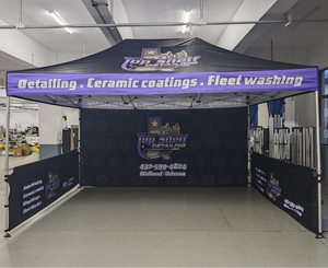 Tùy chỉnh sự kiện ngoài trời Lều bộ với các biểu ngữ và bảng vải - Product Image 2