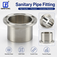 Connecteur à Tri-Clamp Sanitaire Personnalisé en Acier Inoxydable de Haute Qualité, Poli, Norme 3A, Forgé, pour Tuyaux Métalliques – Vente en Gros