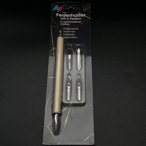 Stylo à plume tibétain à pointe ronde pour dessin animé, caricature, écriture et correction - Product Image 2