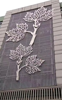 Panneau mural en aluminium durable de haute qualité PRIMA pour façade de bâtiment commercial avec forme personnalisée