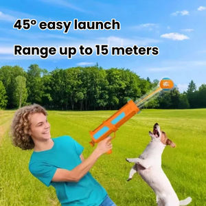 Pelota de juguete para perros duradera y ecológica, máquina lanzadora automática de tenis, resistente a la masticación, juego <span class=keywords><strong>Border</strong></span> <span class=keywords><strong>Collie</strong></span> Labrador Energy - Product Image 2