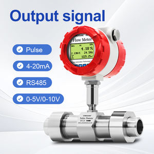 Pengukur aliran turbin tekanan tinggi baja tahan karat dilengkapi dengan tampilan Digital yang cerah untuk operasi penambal dan pencampuran - Product Image 6