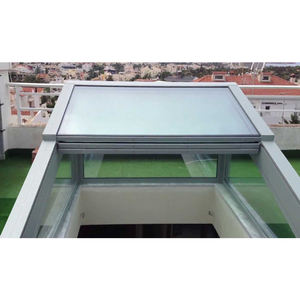 Lucernario a scomparsa con Design speciale automatico scorrevole all'ingrosso <span class=keywords><strong>per</strong></span> la progettazione grafica del <span class=keywords><strong>tetto</strong></span> in vetro finestra in alluminio in acciaio inossidabile - Product Image 2