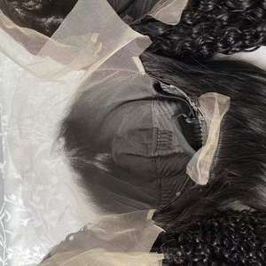 Peluca de Cabello Humano Natural con Frente de Encaje Transparente 13x6, Densidad 210%, 28 Pulgadas, Oferta de 6 Piezas, Liso/Corporal/Rizado Jerry/Cabello Rizado - Product Image 3