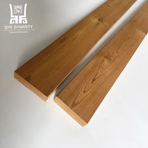 ألواح خشبية حديثة التصميم من الخشب المعالج حراريًا 4000×95×21 ملم بلون بني داكن من خشب الصنوبر الصلب صديقة للبيئة بتقنية الترمو-دي مع ضمان لمدة 3 سنوات - Product Image 2