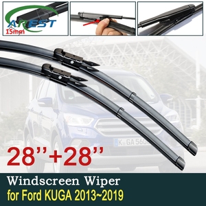 Per <span class=keywords><strong>Ford</strong></span> <span class=keywords><strong>KUGA</strong></span> 2013 ~ 2019 Mk2 2014 2015 2016 2017 2018 Auto Tergicristallo Lame di Fuga Finestra Anteriore Parabrezza Parabrezza accessori Per auto - Product Image 1