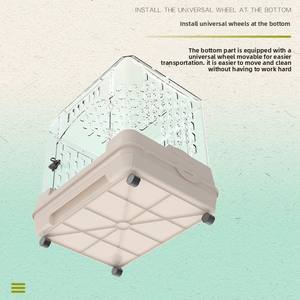 <span class=keywords><strong>Cage</strong></span> d'élevage transparente en acrylique de grande taille pour lapins, canards et cochons d'Inde <span class=keywords><strong>Cage</strong></span> pour lapins - Product Image 3