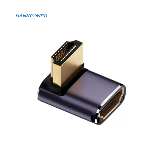 8K 60Hz HDTV Adapter Left Right Angle HD-MI 2.1 Male to Female Extender Connector for HDTV PC Laptop
