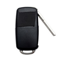 Clé de voiture à distance pour VW 3 boutons 433 MHz ASK Megamos AES FCCID 5K0837202BH / 202DH