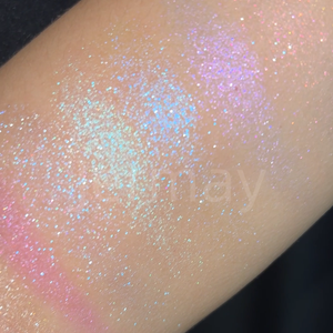 Aurora Fairy bedak padat lumpur basah Vegan Highlighter perunggu kecantikan tubuh bersinar 36mm palet Highlighter untuk rias - Product Image 2