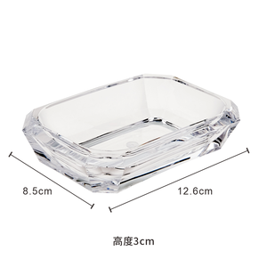Juego de Baño de Acrílico Transparente Irrompible de 4 Piezas, Diseño Clásico y Ecológico, Organizador de Baño 4 en 1 <span class=keywords><strong>para</strong></span> Hogar y Hotel - Product Image 3