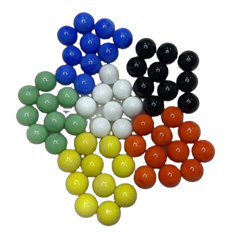 36 Bolas Cristal Decorativas Planas Vidrio - 200g Gemas Colores Mixtos Para Jarrones Y Acuarios