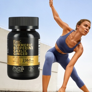 Curcuma à haute puissance, 120 capsules, complément alimentaire pour la santé cardiaque des adultes, complément de curcuma - Product Image 1