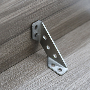 Support d'angle multifonctionnel en acier inoxydable pour étagère de meuble, accessoire de quincaillerie durable - Product Image 3