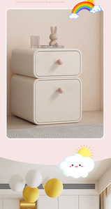 Cartoon Children's Room <b>Wardrobe</b> Cabinet Dresser Drawer Matte Ceramic <b>Small</b> Durable Modern Handle - Product Image 6