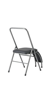 Factory Direct <b>Sales</b> Multi-functional Yoga Chair All Seasons Thick Fold Chair GS-9601 Thickened Metal Tubular Frame Stable and H - Product Image 3