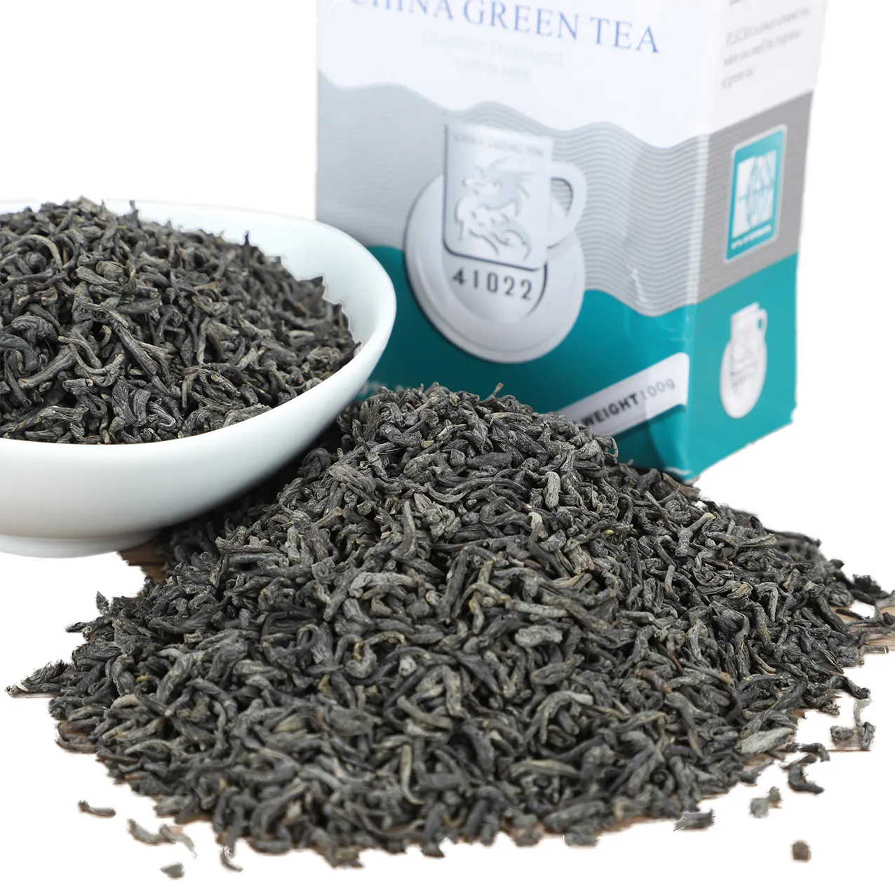 Venta al por mayor de fábrica, el mejor aroma y sabor, té verde chunmee the vert 4011,41022, 9371