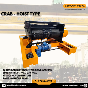 Máquina Eléctrica para Cangrejos Personalizada OEM para Grúa EOT |   Solución de Elevación Estándar IS: Máquina Elevadora Tipo Cangrejo para Usos Industriales - Product Image 6