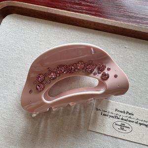 Nouveaux accessoires pour cheveux en strass coréens, pinces à cheveux en acétate pour femmes - Product Image 6