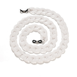 Chaîne de lunettes en résine colorée à prix d'usine / Collier pour lunettes de soleil, chaîne en acrylique pour lunettes, pièces de lunettes - Product Image 4
