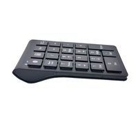Teclado Numérico Inalámbrico Recargable, Teclado Numérico Bluetooth Delgado de 22 Teclas, Teclado Numérico Externo para Entrada de Datos