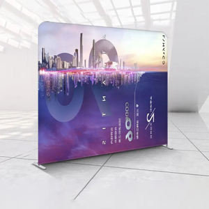 Expositor de Tela Tensada, Diseño Integrado sin Costuras, Cuerda Elástica, Portátil, Personalizable <span class=keywords><strong>para</strong></span> Exhibición de Marca en Ferias y Eventos - Product Image 4