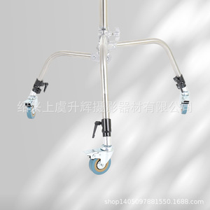Magic Leg Universal Caster Wheels Soft Tread Swivel Silent Operation For C Frame Photography Equipment MSTHL - Product Image 4