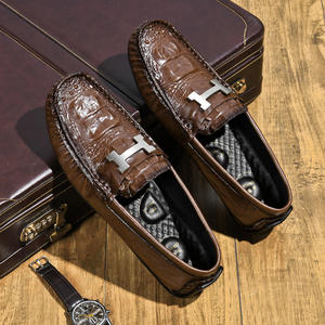 Zapatos Oxford de Negocios Casuales para Hombre, Estilo Británico, con Cordones de Malla, Antideslizantes, Transpirables, Ligeros, con Punta Redonda y Acabado Brillante - Product Image 3