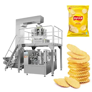 Máquinas De Embalagem Multifunções Automáticas Industriais Snack Food Stand Up Pouch Packing Machine