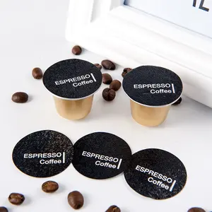 Aluminium Foil Coffee Capsule With Cover