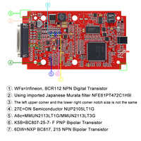 Programador de ECU Kess V5.017 2.80 Master en Línea para UE y KTAG V7.020 con 4 LED, Marco BDM y Juego Completo de Adaptadores K-TAG
