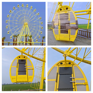 Grande roue personnalisée de 42m à 50m avec LED pour centre commercial, manège à sensations fortes en métal pour parc d'attractions extérieur, directement de l'usine fiable en Chine - Product Image 3