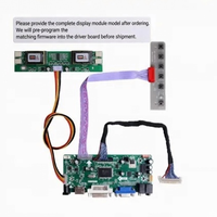 Papan Driver LCD TFT Universal LVDS M.NT68676 papan perekam Driver VGA papan perekam sangat baik untuk modul LCD Universal