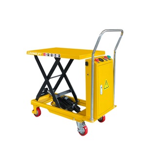 Plataforma Elevadora Móvil Semieléctrica de 300 kg, Elevador de Tijera Simple, Altura de Elevación de 900 mm, Precio de Fábrica - Product Image 3