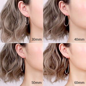 925 <strong>Sterling</strong> <strong>Silver</strong> <strong>Small</strong> <strong>Hoop</strong> <strong>Earrings</strong> for Women Ear Bone Round Circle <strong>Earrings</strong> <strong>Hoops</strong> Ear Rings Earing Jewelry - Product Image 4