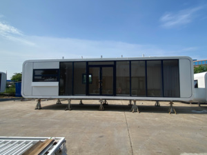 นวัตกรรม prefab หน่วยดูแลผู้<span class=keywords><strong>สูงอายุ</strong></span>การดูแลบ้านแบบแยกส่วนการเข้าถึงคุณสมบัติ<span class=keywords><strong>ค</strong></span>ุณสมบัติโครงสร้างเหล็กบ้านหลังเล็กที่สามารถเข้าถึงได้ - Product Image 2