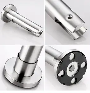High Quality Stainless Steel 304 HPL Toilet Cubicle Partition Hardware Accessories Fittings Ironmongery