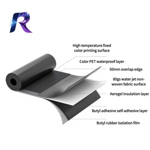 Isolation industrielle de <span class=keywords><strong>tuyau</strong></span> Couverture en <span class=keywords><strong>gel</strong></span> imperméable ignifugée Paquet de rouleau de couverture en <span class=keywords><strong>gel</strong></span> de silice A2 - Product Image 2