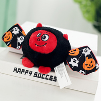 Mainan Anjing Boneka Kelelawar Halloween, Mainan Kunyah Hewan Peliharaan Berbunyi, Boneka Lucu Interaktif untuk Anak Anjing, Grosir Mainan Hewan Peliharaan Boneka Halloween untuk Liburan