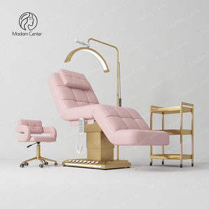Cama de <span class=keywords><strong>Belleza</strong></span> Eléctrica Moderna Madamcenter con 3 Motores, Diseño Ergonómico, Cuero Sintético - Muebles de Salón para Centros de Estética - Product Image 1