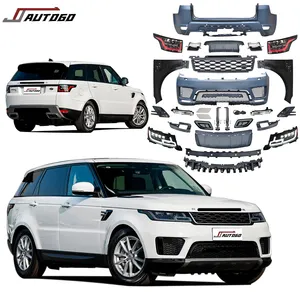 Kits de carrocería de alta calidad para Land Rover Range Rover Sport 2014-2017, parachoques delantero y trasero, estilo OEM HST, cambio a deporte 2020