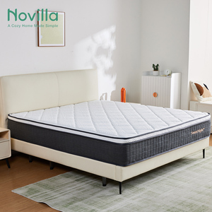 Colchón Ortopédico Híbrido de Doble Tamaño para Hotel y Hospital con Funda Extraíble, Espuma Viscoelástica, Látex y Resortes Ensacados - Product Image 2