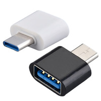 Adaptateur OTG Micro & Type-C vers USB 2.0, mini convertisseur OTG portable, connecteur pour téléphone Android, tablette, ordinateur portable, accessoires informatiques